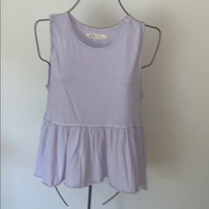 Free People soft tee sz s lavender